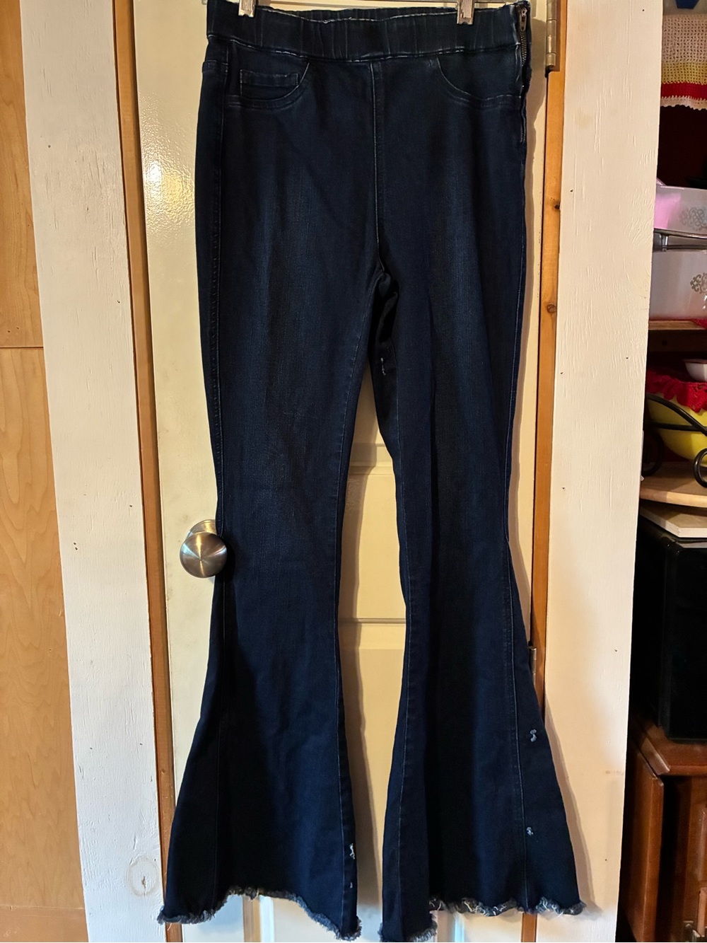 Flying Monkey High Rise Super Flare Jeans